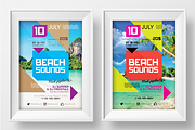 Beach Sounds Poster Template, a Flyer Template by Danil Polshin (Thumbnail 7 of 9)