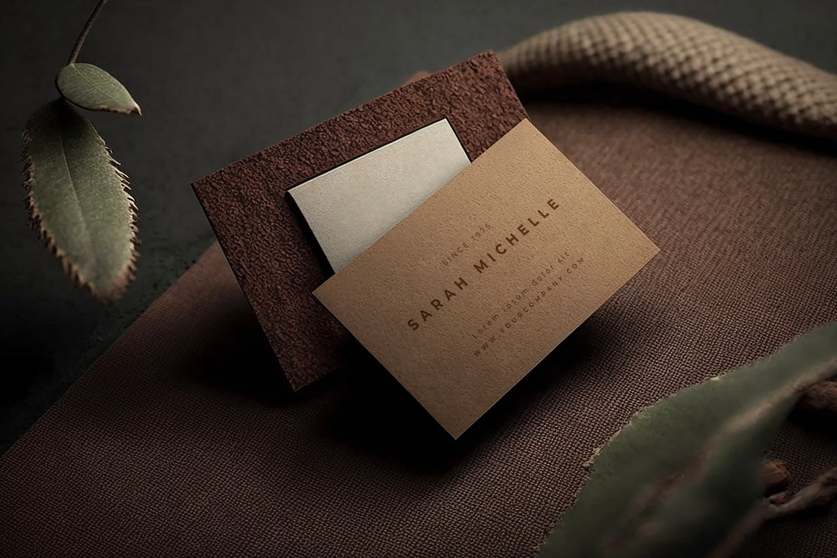 Visiting cards mockup collection, a Mockup by boreālis (Photo 9 of 10)