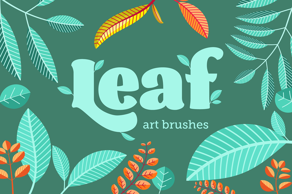 Leaf Brush Kit, a Brush Add-On by Super Hello (Photo 1 of 5)