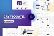 Crypto App Elementor Template Kit, a WordPress Template by Themesmile (Thumbnail 1 of 2)