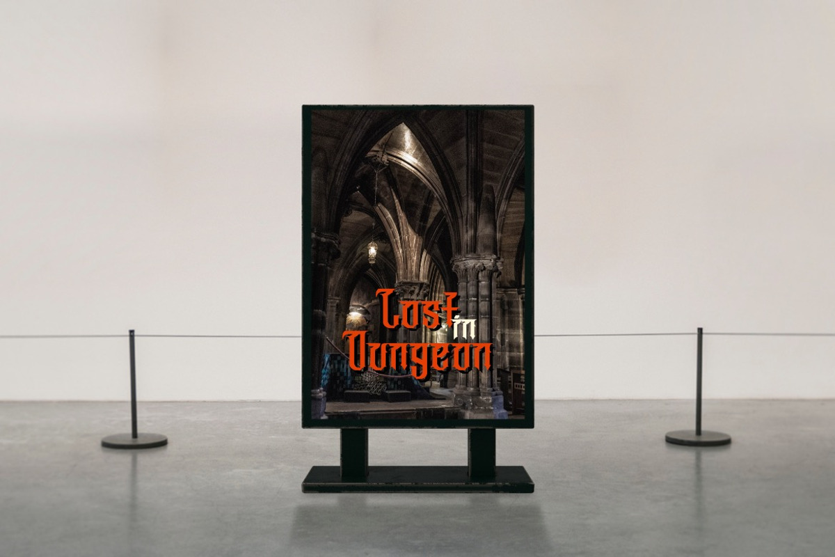 Withceyrs - Gothic Blackletter Font, a Blackletter Font by Dhabee (Photo 8 of 15)