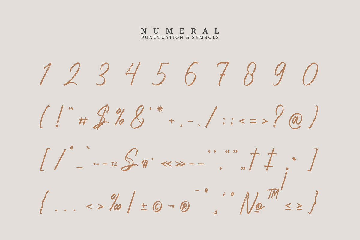 Leneora Seraphine Brush Handwritten, a Script Font by Denustudios (Photo 12 of 15)