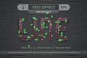 love Editable Text Effect, a Layer Style Add-On by rwgusev (Thumbnail 3 of 7)