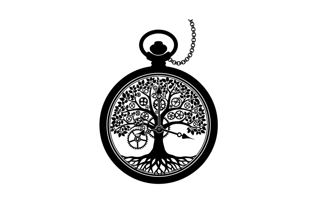 Steampunk Tree of Life Symbol Bundle, an Illustration by yasushie (Photo 14 of 31)