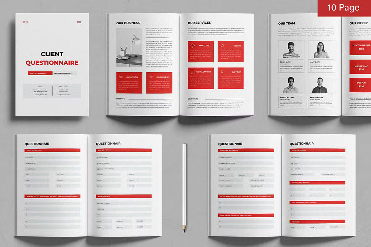 Brochure Bundle, a Brochure Template by ContestDesign (Photo 34 of 42)