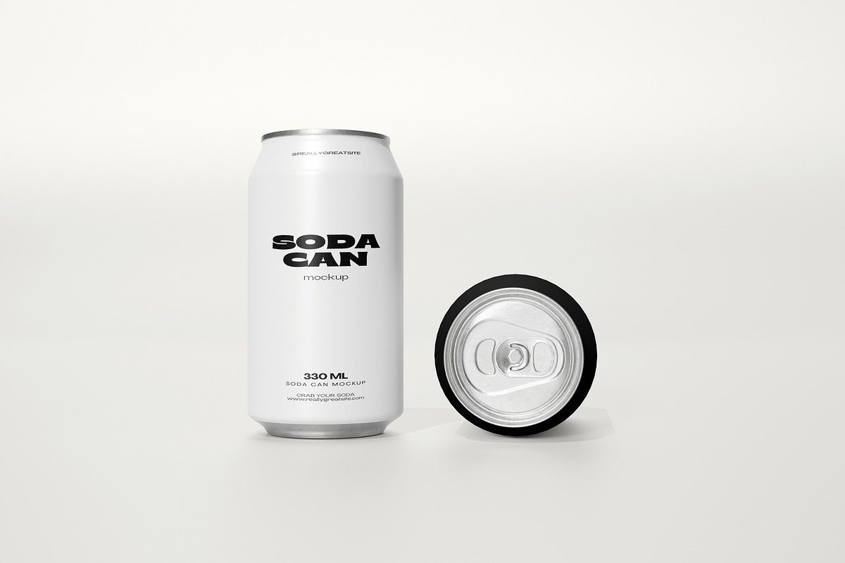 Drink Can Mockup, a Packaging Mockup by xavier_studio (Photo 2 of 5)
