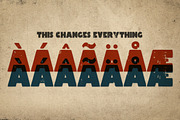 Macro Print, a Sans Serif Font by Gustav & Brun (Thumbnail 3 of 4)