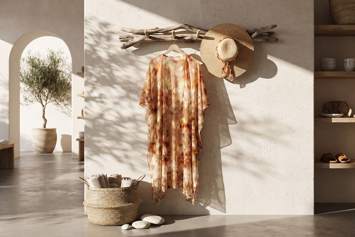 Floral Pattern in Warm Golden Tones, a Pattern Graphic by texvogue (Photo 5 of 13)