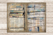 Newspaper Journal Card, a Decorative Illustration by GlamArtZhanna (Thumbnail 9 of 9)