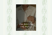 Ink & Clover. A Whimsical Font Duo, a Handwritten Font by PaperJamLab (Thumbnail 7 of 18)