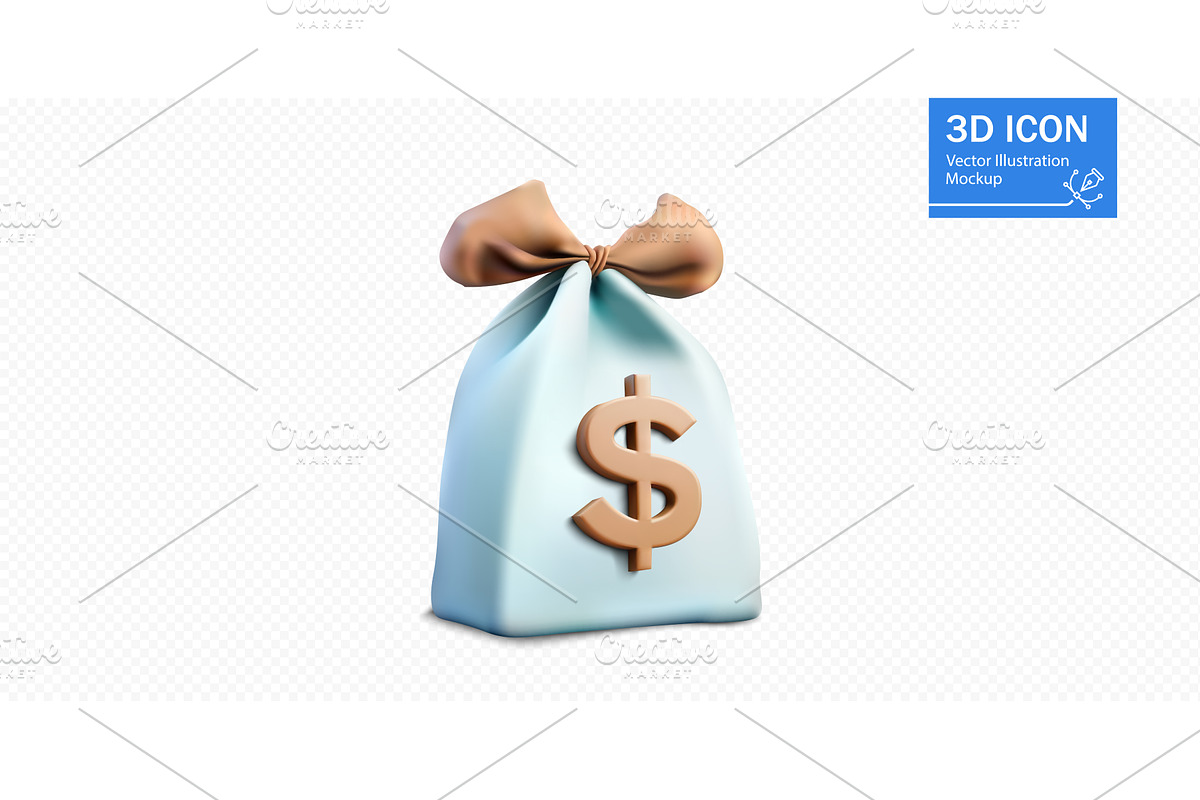 Digital representation of a money, a Finance Illustration by ZinetroN