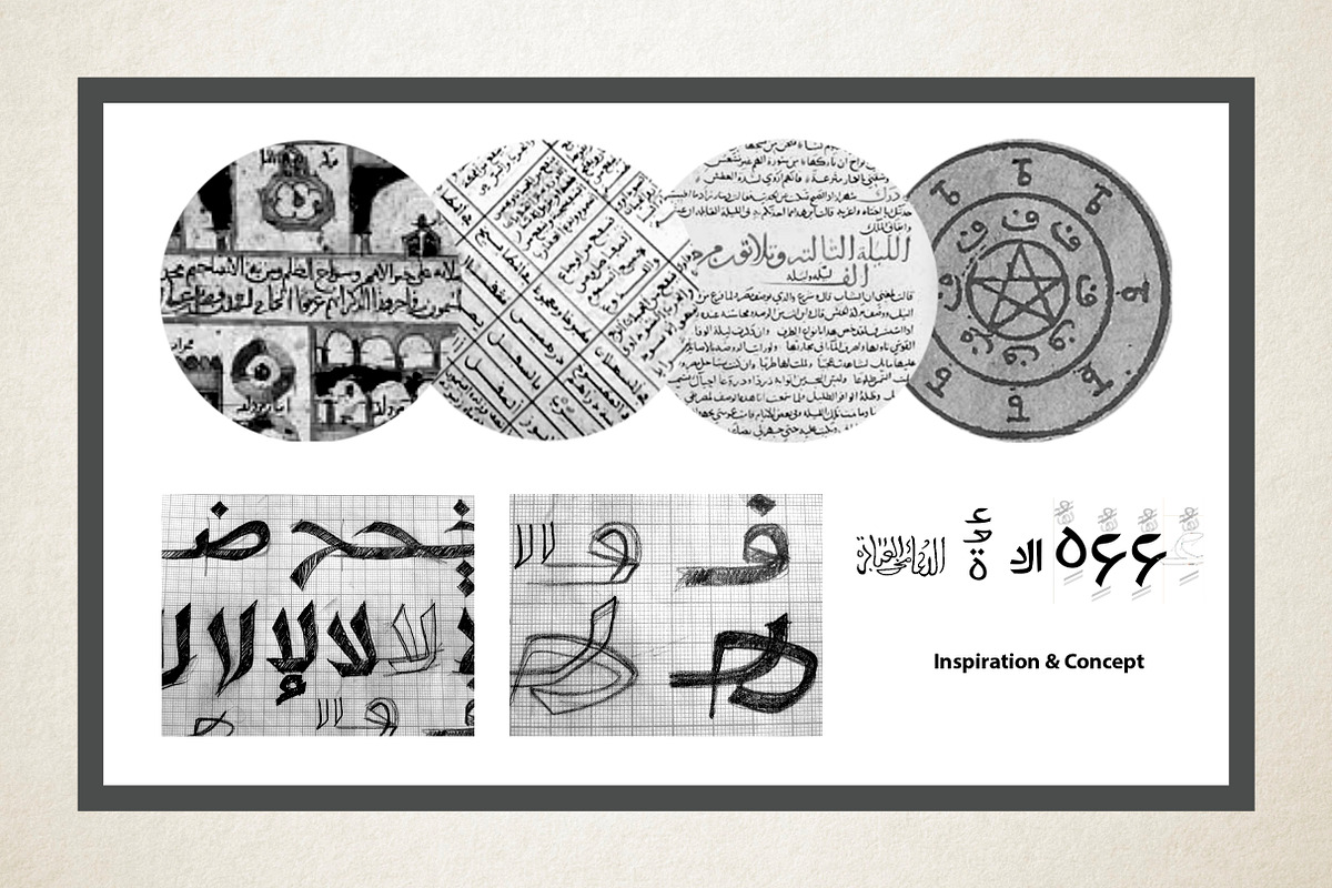 Tawasul - Arabic Font, a Handwritten Font by Mostafa El Abasiry (Photo 3 of 8)