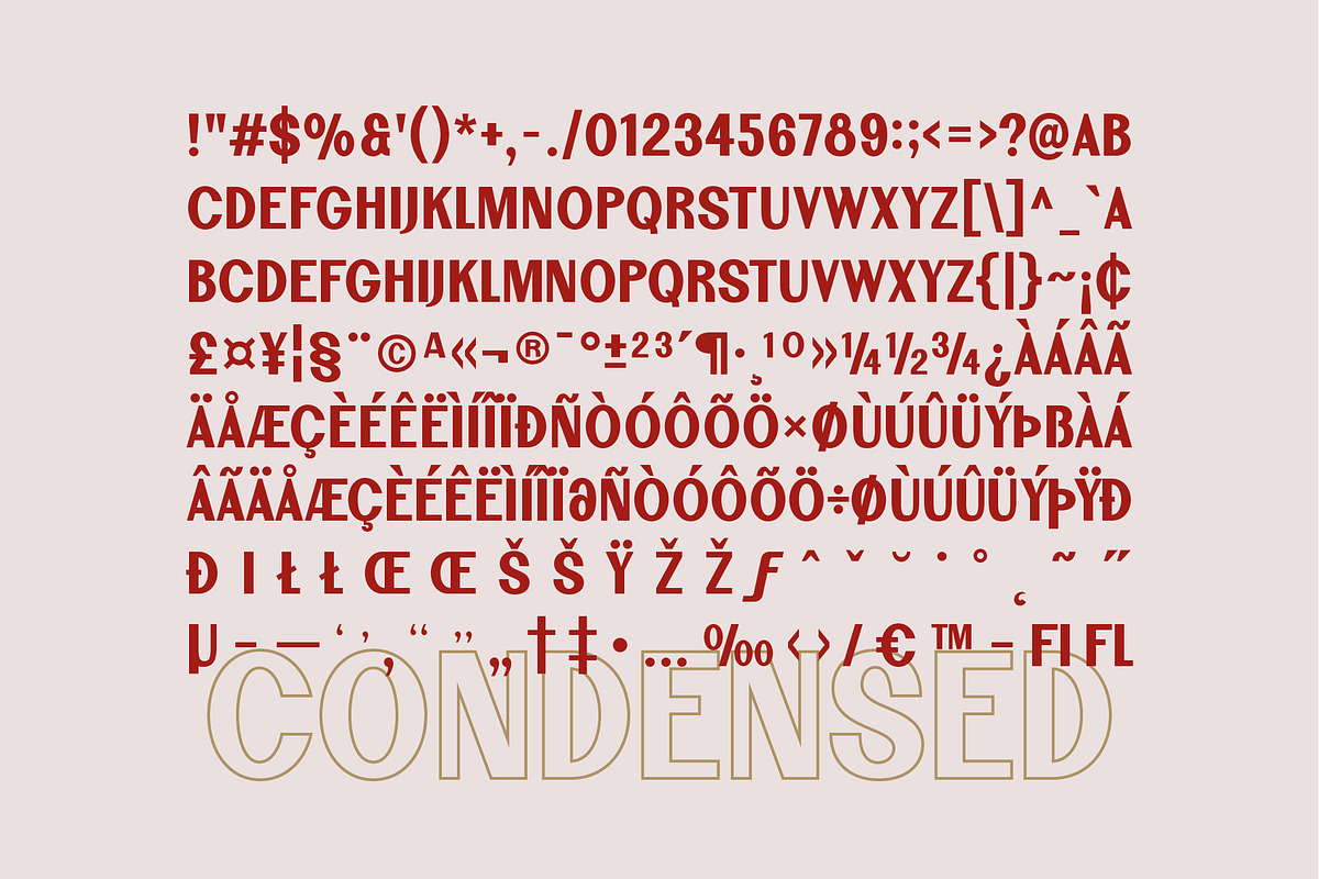 SFC Palmora, a Sans Serif Font by Skilline Supply Co. (Photo 6 of 9)