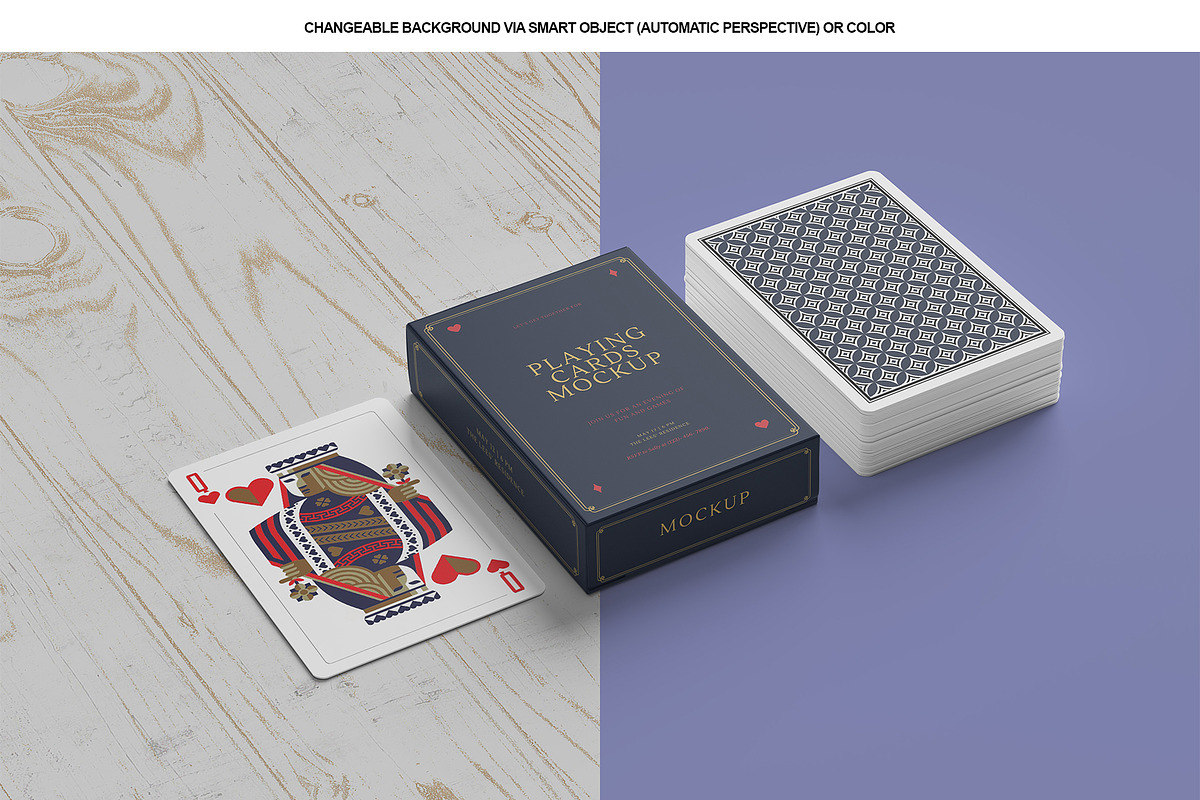 Playing Card Mockup, a Packaging Mockup by Tokobeta (Photo 8 of 9)