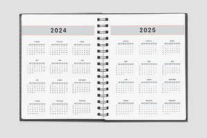 Ultimate Monthly Planner 2024-25