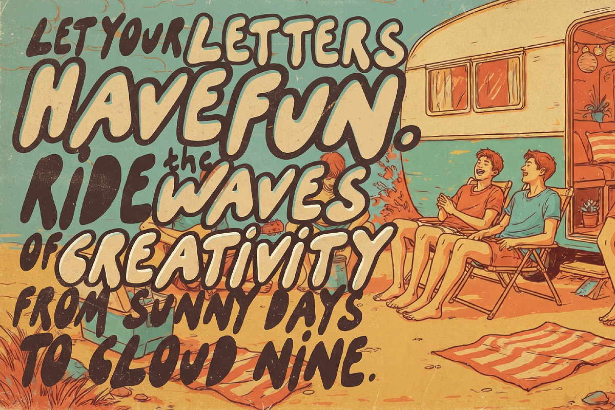 NumbStar Font Trio - Dreamy Summer, a Handwritten Font by HypeWorksCo (Photo 3 of 29)