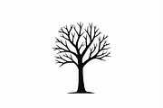 Wild Forest Tree Clipart Set, an Illustration by balal (Thumbnail 7 of 21)