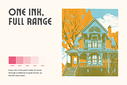 Vintage Print Set Procreate Palettes, a Palette Add-On by Rebus Illustration (Thumbnail 7 of 9)