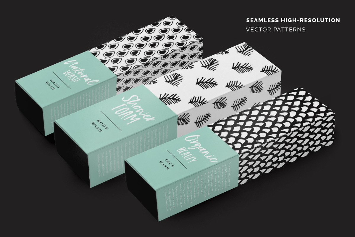 Abstract Seamless Patterns, a Pattern Graphic by Youandigraphics