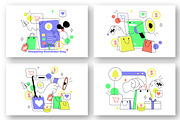 6 Shopping Reminder Day Illustration, an Object Illustration by denayunebgt (Thumbnail 2 of 3)