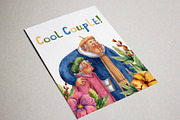 Happy Old Age - Watercolor Set, a Person Illustration by Mashamashastu (Thumbnail 12 of 13)