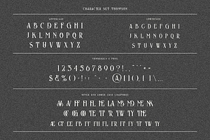 Thompson Vintage Font