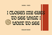 Degres - Psychedelic Display Family, a Serif Font by Holyline Design (Thumbnail 4 of 14)