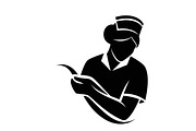 doctor and nurse silhouettes, an Illustration by Amazin_art (Thumbnail 23 of 31)