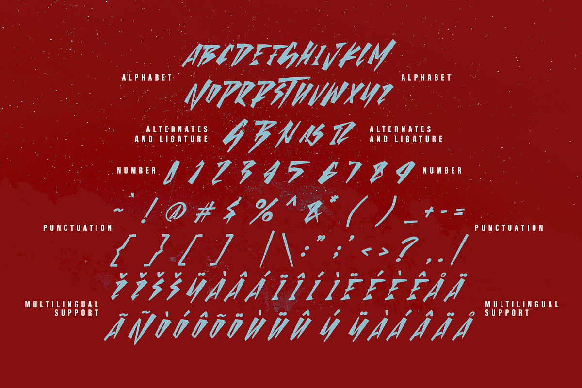 Gast Nibizu Brush Display Font, a Handwritten Font by Maulana Creative (Photo 6 of 6)