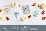 Styled Fall Greeting Card Mockup, a Product Mockup by Makers Mockup Studio (Thumbnail 2 of 5)