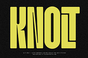 Knolt – Bold Ultra-Condensed Font, a Sans Serif Font by SilverStag Type Foundry (Thumbnail 1 of 20)