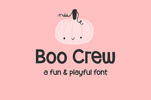 Boo Crew Sans Font