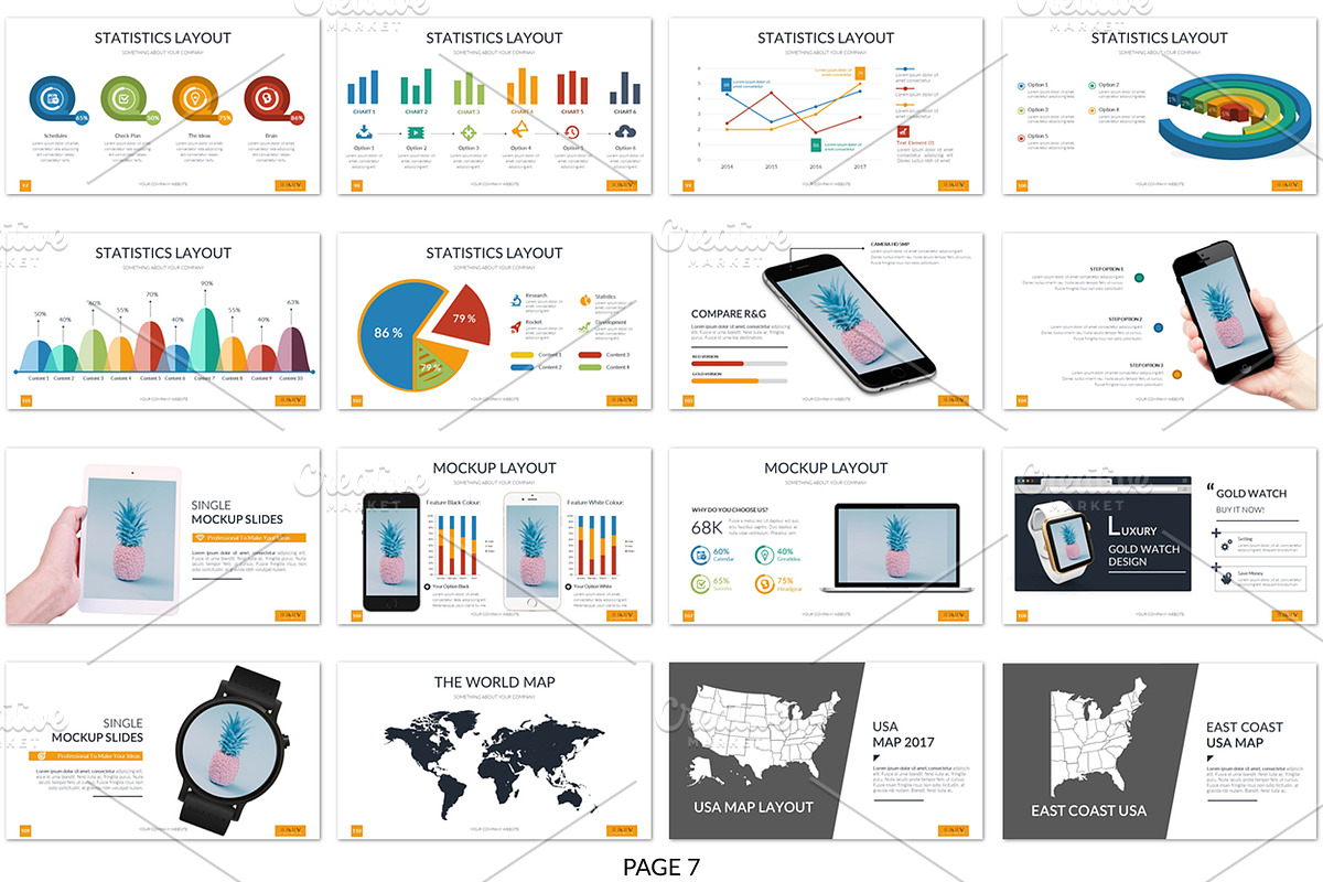 Junix Powerpoint Template, a Presentation Template by UniqueStudio (Photo 10 of 13)
