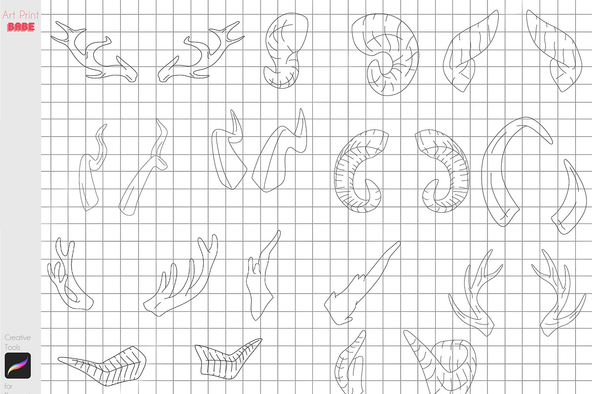 Procreate Kemonomimi Anime Animal, a Brush Add-On by ArtPrintBabe (Photo 4 of 10)