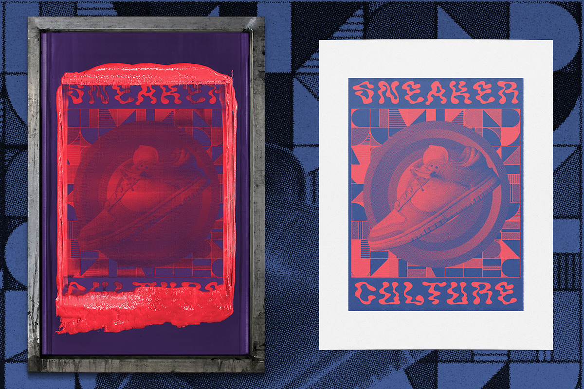 Silkscreen Print - Photoshop Effect, a Layer Style Add-On by bangingjoints (Photo 7 of 7)