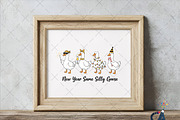 Happy New Year Goose PNG, an Illustration by Creative Art (Thumbnail 4 of 6)
