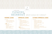 Scandi-Style Flowers and Rainbows, a Pattern Graphic by bhldesigns (Thumbnail 12 of 13)