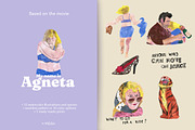 Agneta: Illustrations & Prints, a Person Illustration by Volga_Store (Thumbnail 1 of 12)