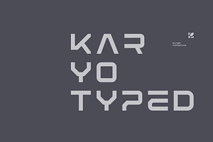 Egba Futuristic Tech Font