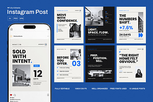 Architectural Vision Instagram Post, a Social Media Template by Pitchlook.Studio