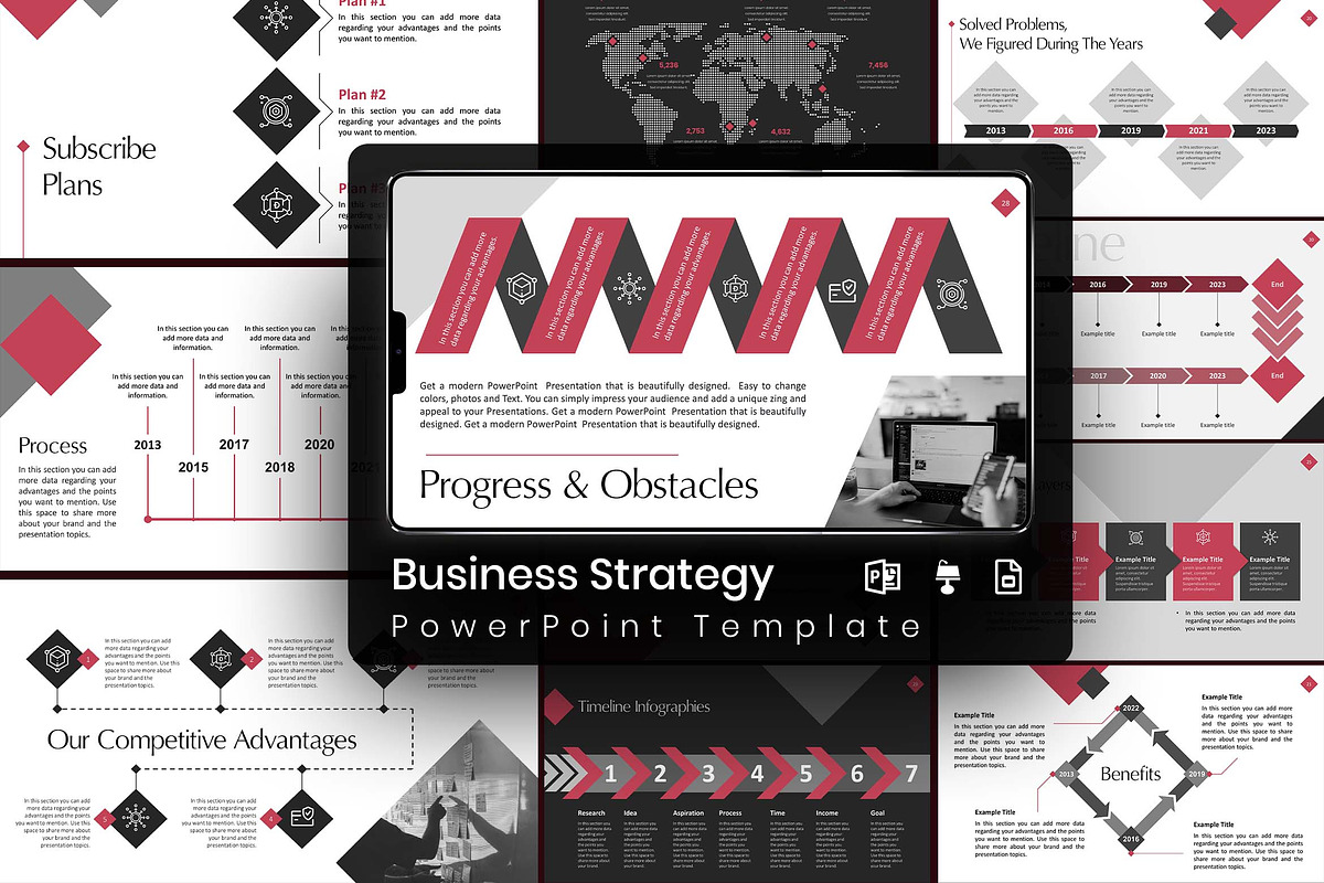 Business Strategy Presentation, a Presentation Template by Artemis-products (Photo 1 of 7)
