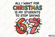 All I Want for Christmas is My, 6 7, an Illustration by CraftArtStudio (Thumbnail 1 of 4)