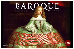 Infanta - Baroque Art Prints Set