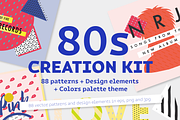 Eighties creation kit, an Education Illustration by IRCF (Thumbnail 1 of 21)