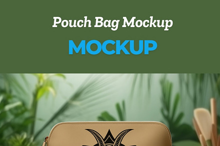 Pouch Bag Mockup PSD