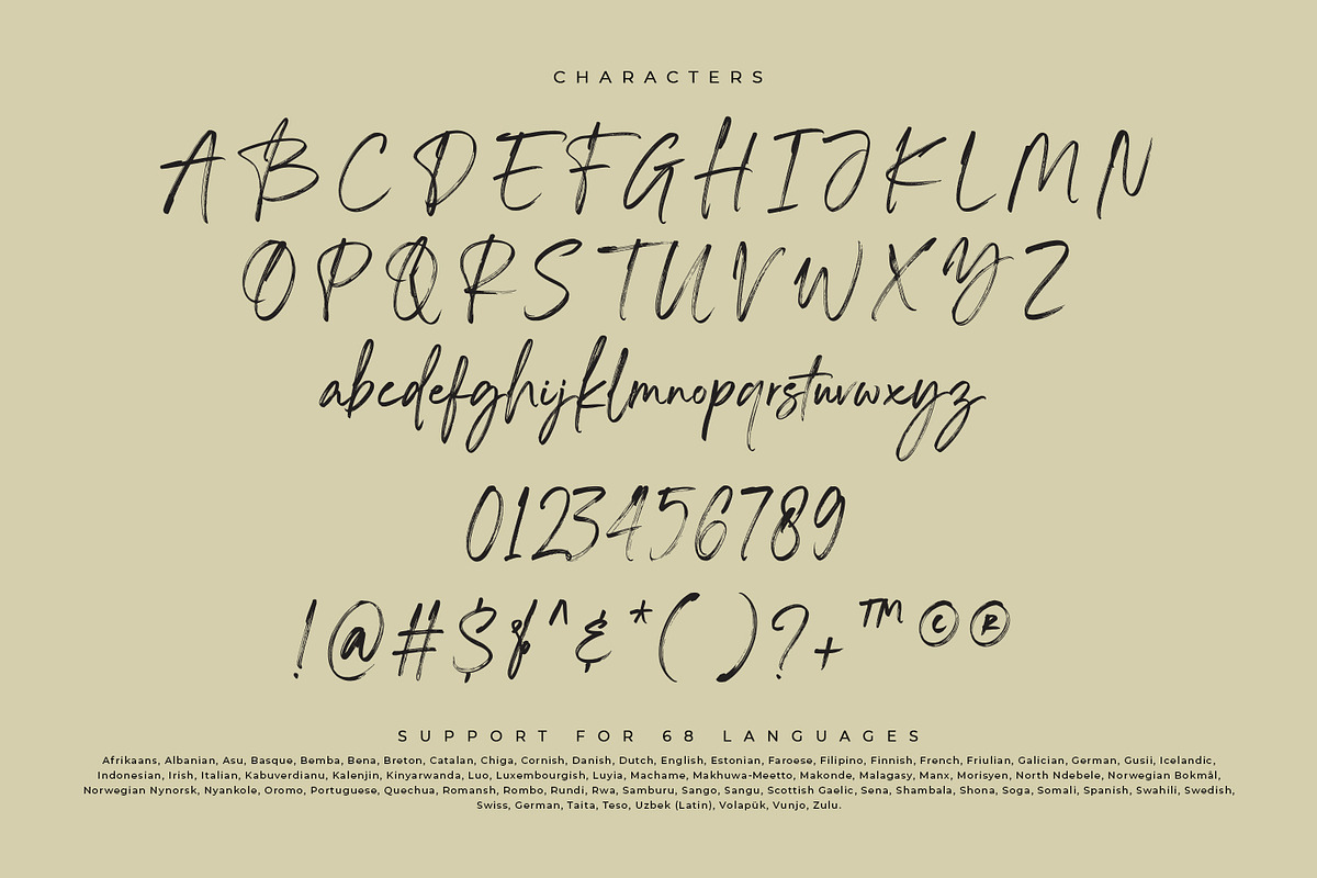 Smoothly, a Script Font by din-studio.com (Photo 8 of 11)