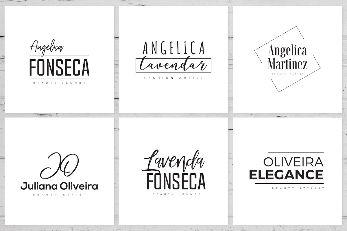 200 Minimal Premade Logo Bundle, a Branding & Logo Template by XpertgraphicD (Photo 6 of 60)