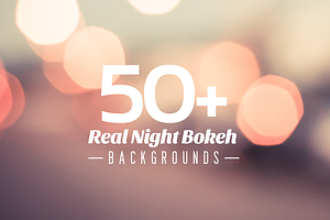 50 Real Night Bokeh Backgrounds