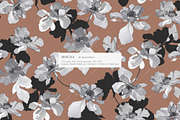 Dark Academia Floral Pattern, a Pattern Graphic by likorbut (Thumbnail 2 of 12)