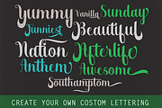 Bauthicia, a Script Font by Deniz86 (Thumbnail 2 of 4)